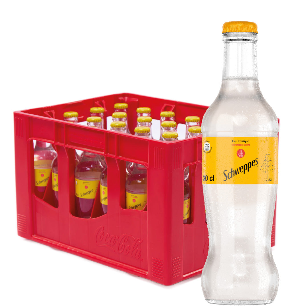 Schweppes Tonic - 24 bouteilles 30cl